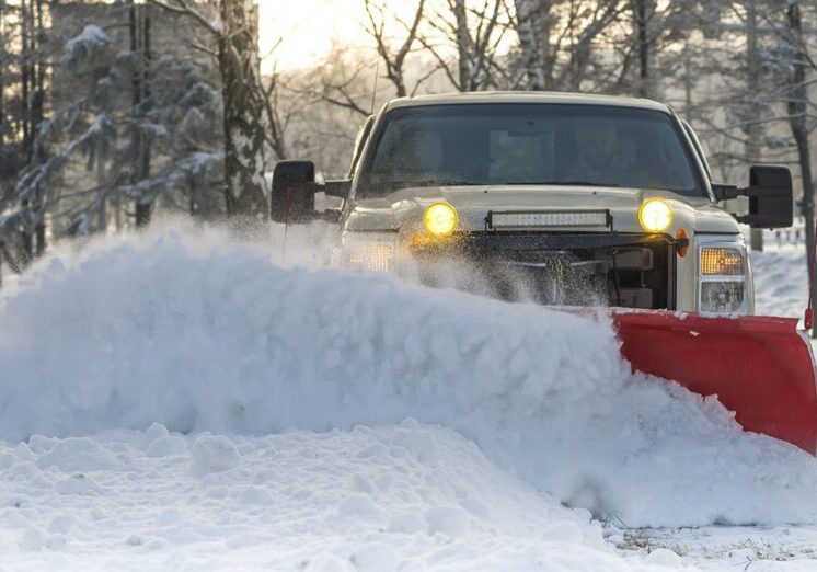 snowplowing